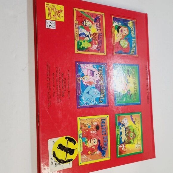 Vintage 90s 1997 Halloween Fiendiesh Friends Scary Pop Up Book - Picture 8 of 10